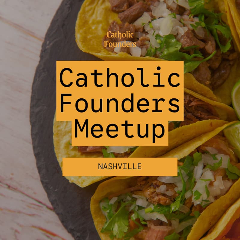Cover Image for Catholic Founders Meetup | Last Taste of Summer Social | Nashville