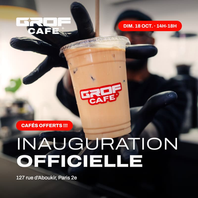 Cover Image for GROF CAFÉ - Inauguration officielle