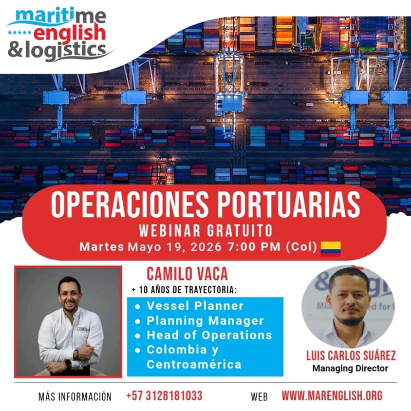 Cover Image for Webinar sin costo: Operaciones Portuarias