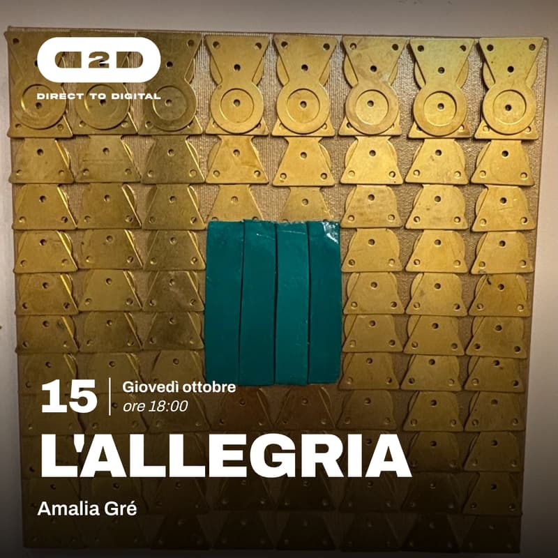Cover Image for L'ALLEGRIA (Amalia Gré)