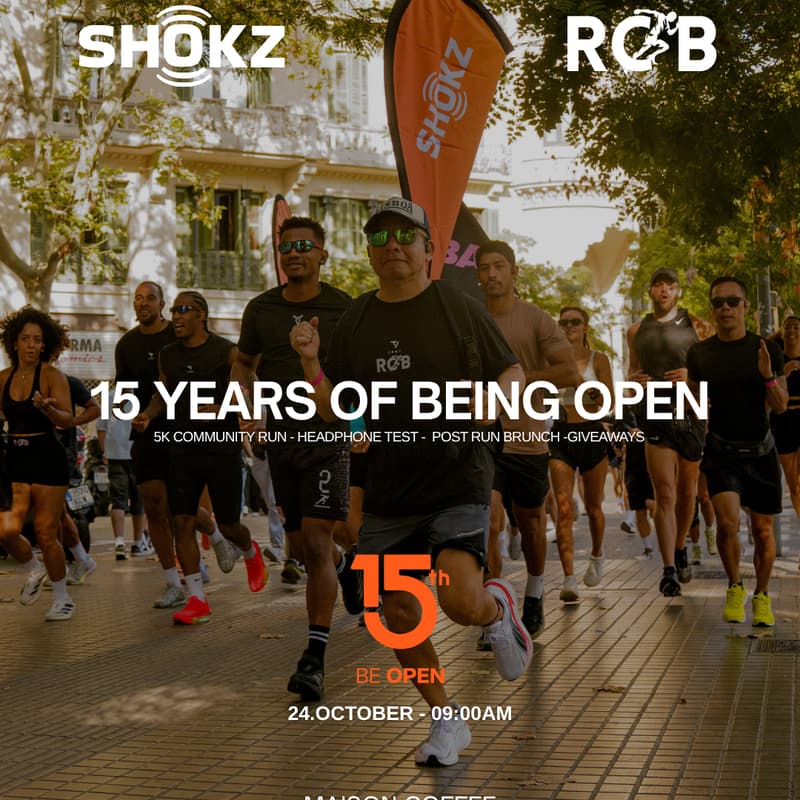 Cover Image for RCB x SHOKZ - SHOKZ 15YEARS ANNIVERSARY