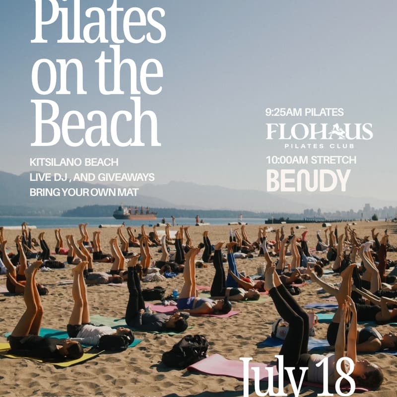 Cover Image for FLOHAUS X BENDY : PILATES ON THE BEACH
