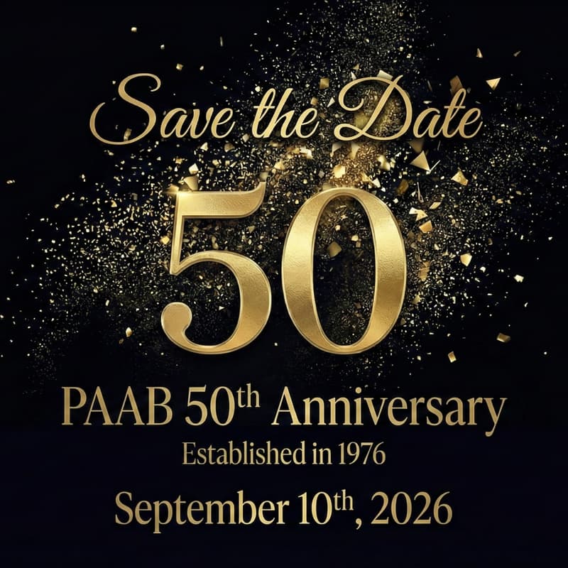 Cover Image for PAAB 50th Anniversary Celebration