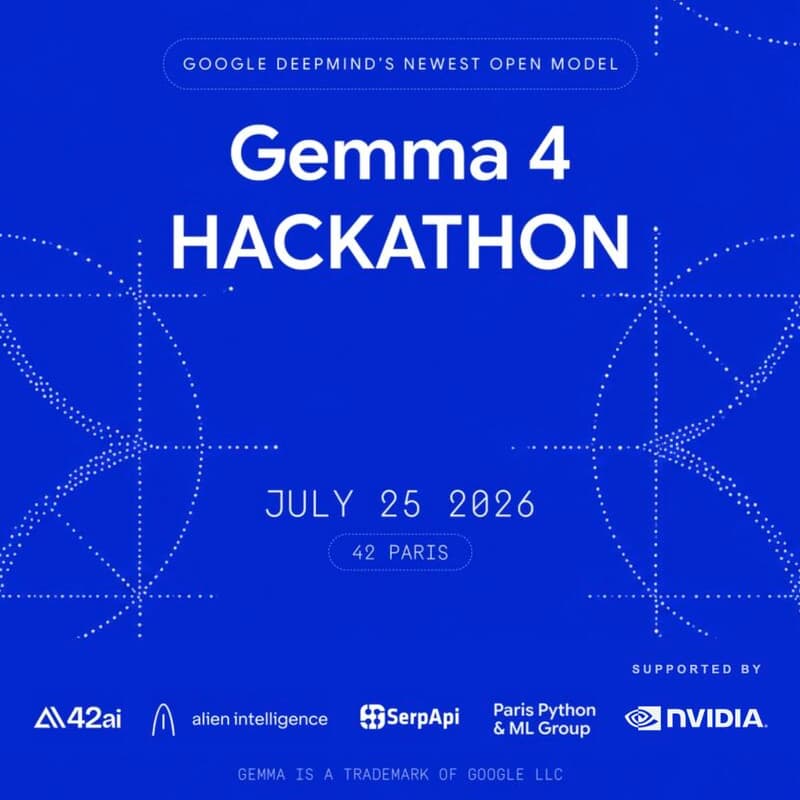 Cover Image for Build with Gemma Hackathon | Paris