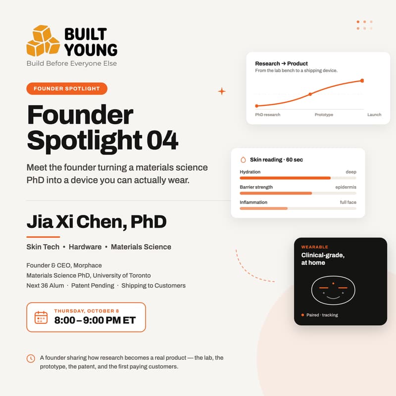 Cover Image for Founder Spotlight 04: From PhD Research to a Product People Wear