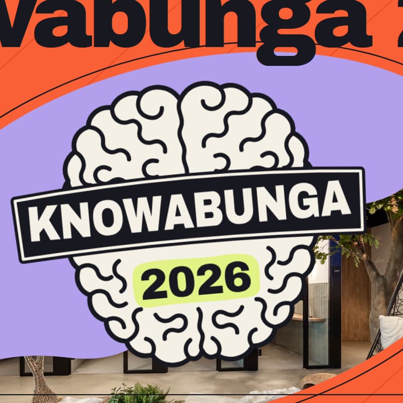 Cover Image for Knowabunga 2026 - mini tech conference