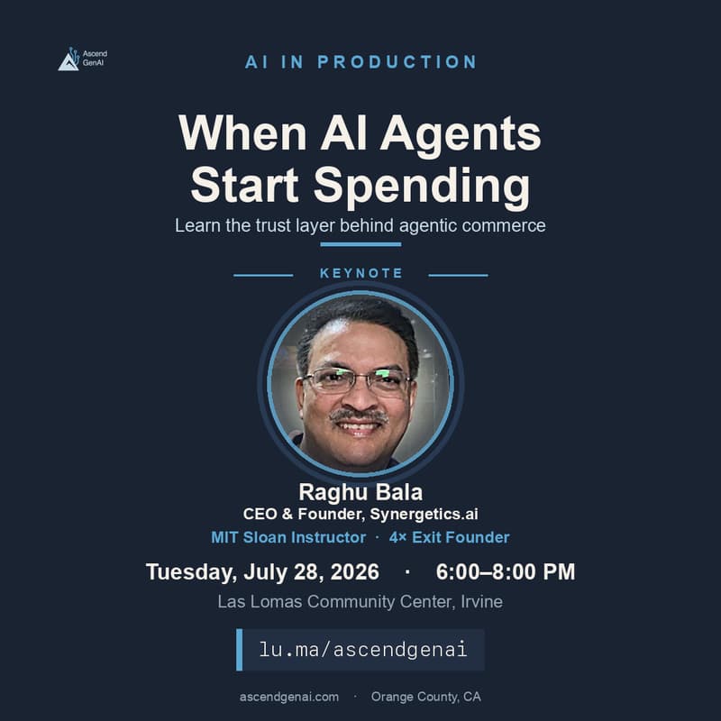 Cover Image for AI in Production: The Agent Economy and High-Stakes AI Decisions