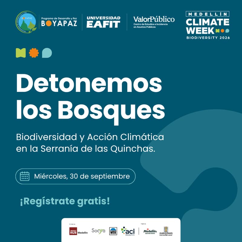 Cover Image for DETONEMOS LOS BOSQUES: Biodiversidad y Acción Climática en la Serranía de Las Quinchas