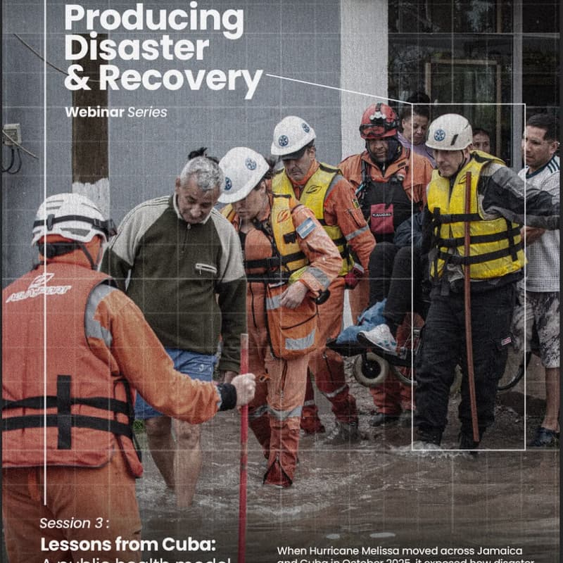 Cover Image for Lessons From Cuba: A Public Health Model for Disaster Preparedness