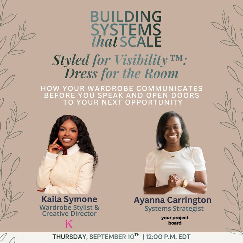 Cover Image for Styled for Visibility™: Dress for the Room