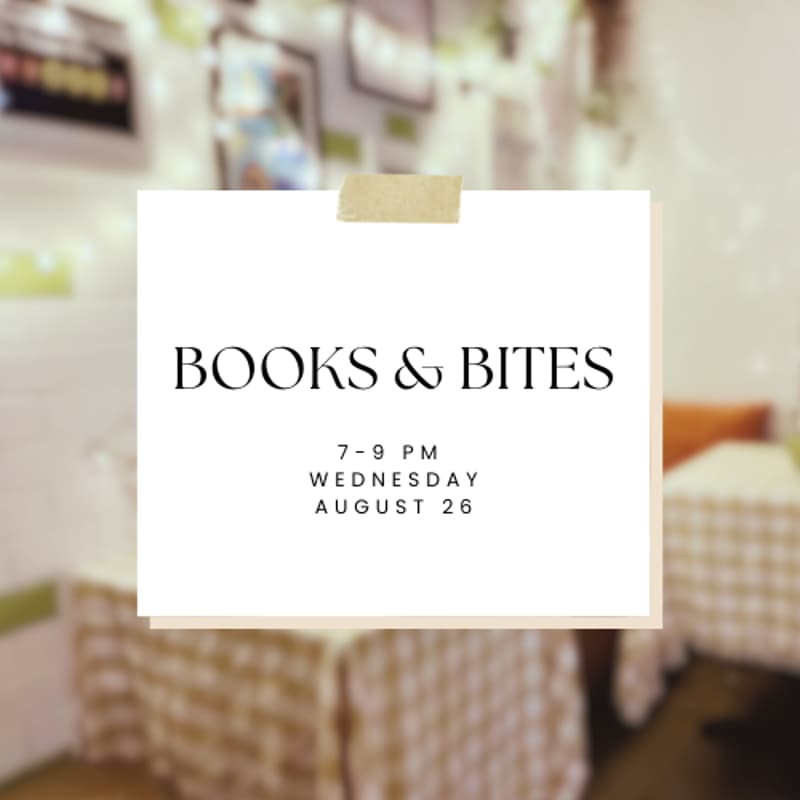 Cover Image for Books & Bites @ Little Chef Little Cafe