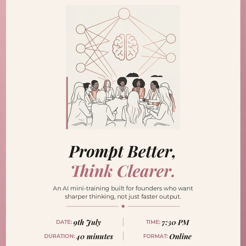 Cover Image for AI Mini Training For Founders