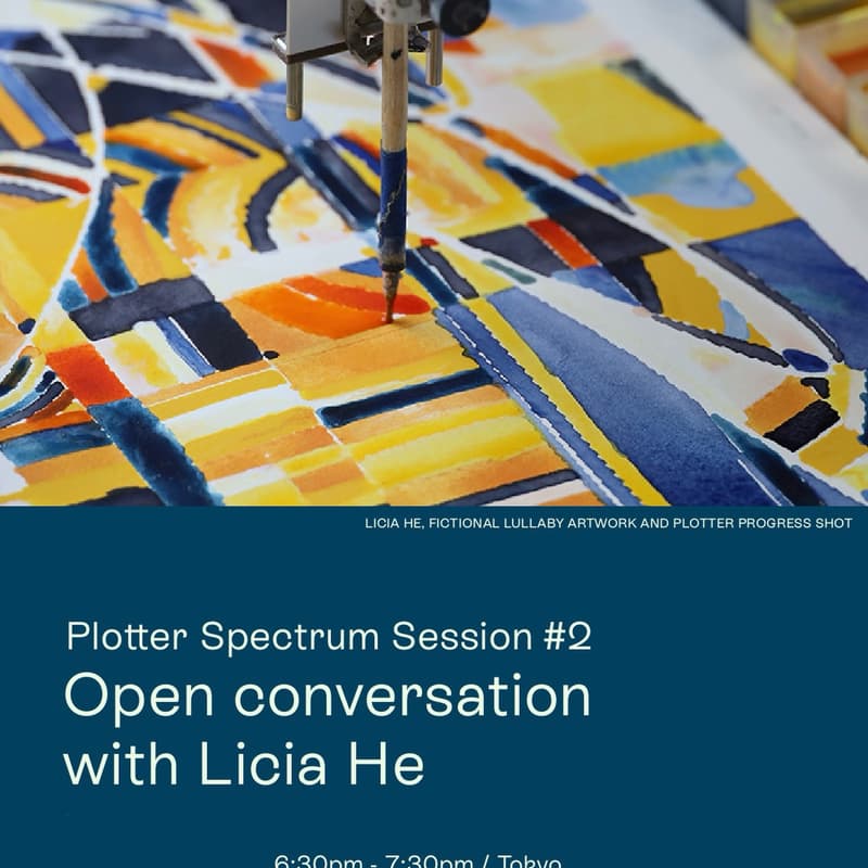 Cover Image for Plotter Spectrum Session #2 x Licia He