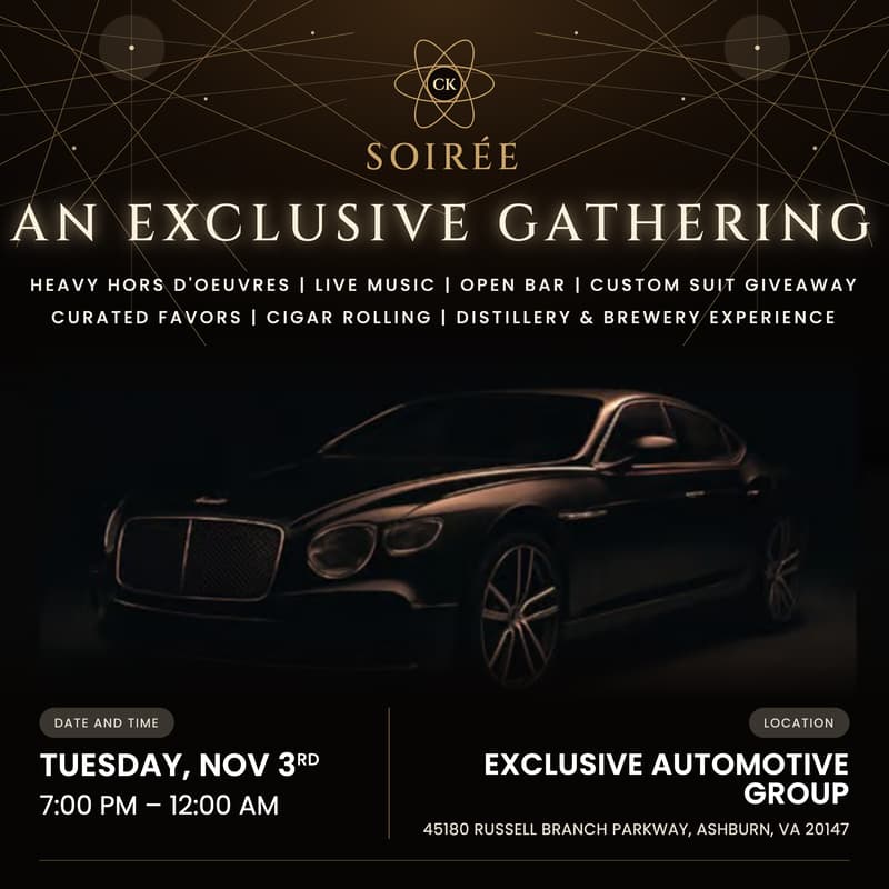 Cover Image for CK Soirée '26 Season Finale @ Bentley Aston Martin Dealership
