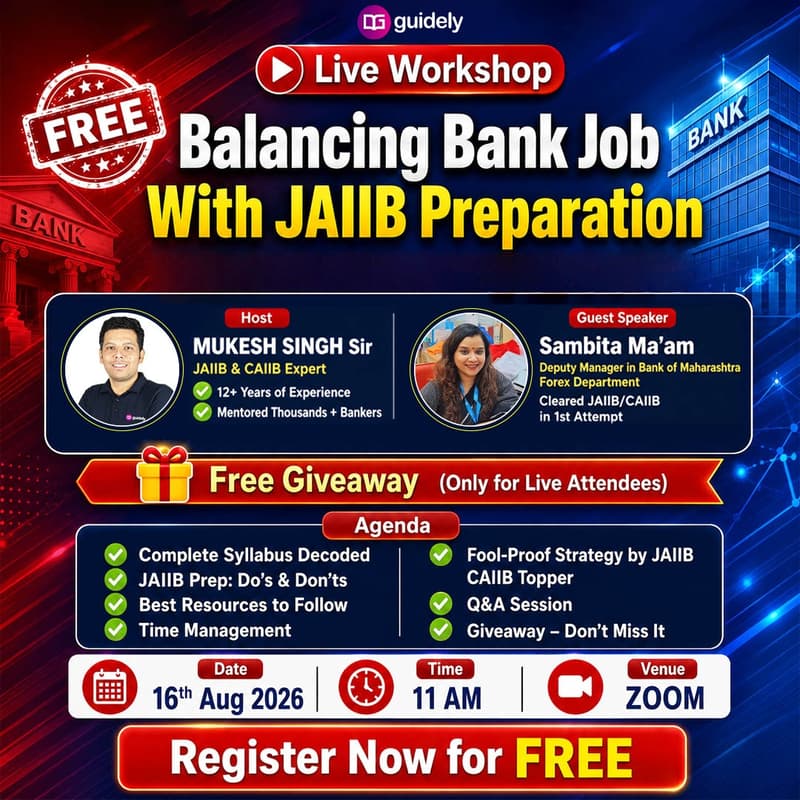 Cover Image for Crack JAIIB Nov 2026 in 1st Attempt | Discover the Right Way!