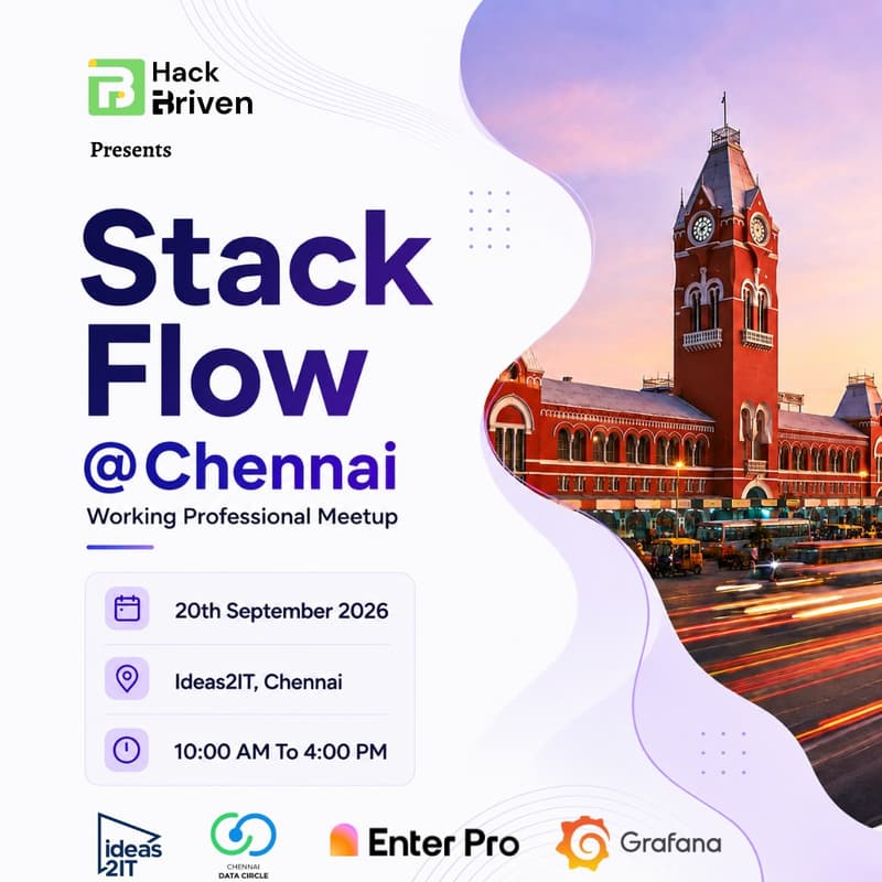 Cover Image for Stack Flow@Chennai