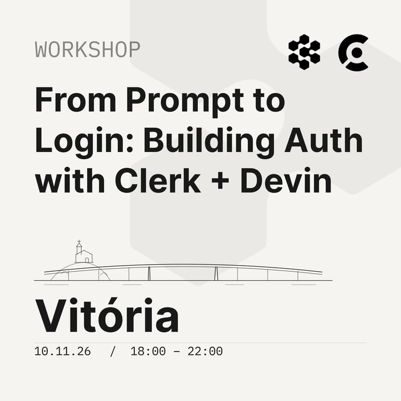 Cover Image for From Prompt to Login: Building Auth with Clerk in Vitória