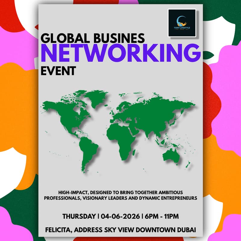 Cover Image for GLOBAL BUSINESS NETWORKING EVENT