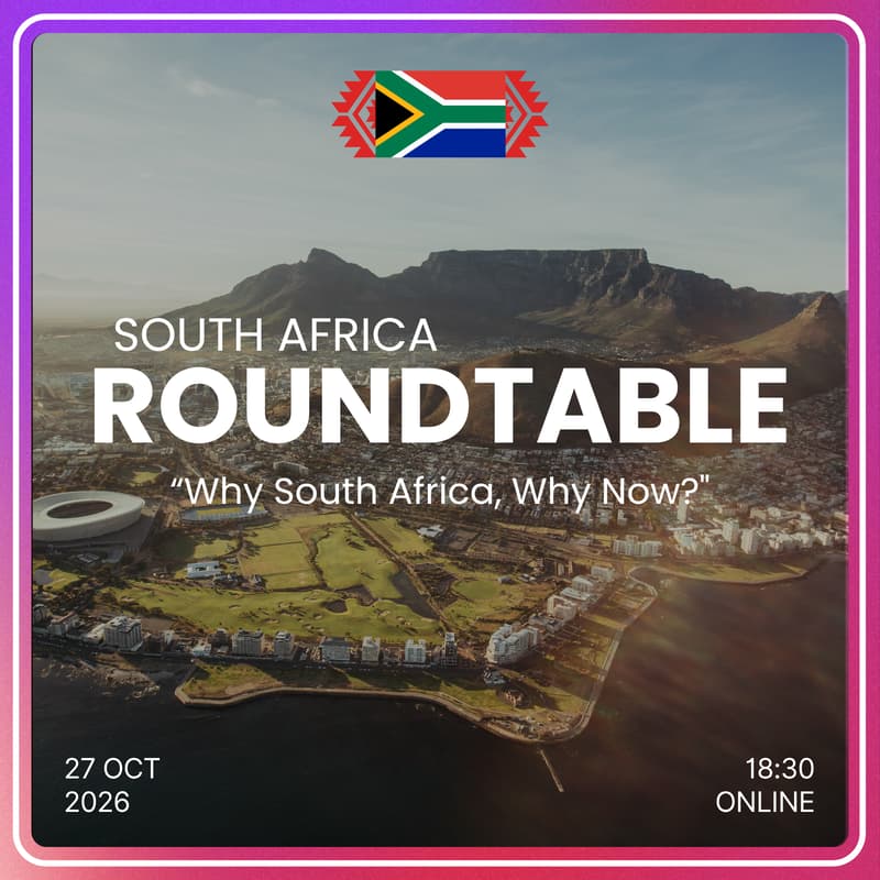 Cover Image for South Africa Roundtable: Why South Africa, Why Now?