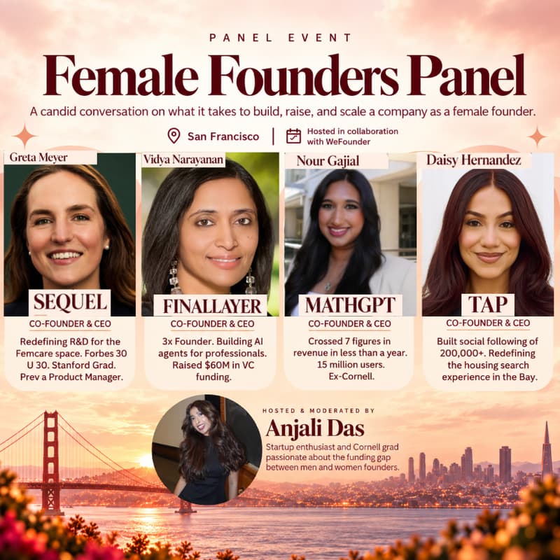 Cover Image for Female Founders & Capital Panel