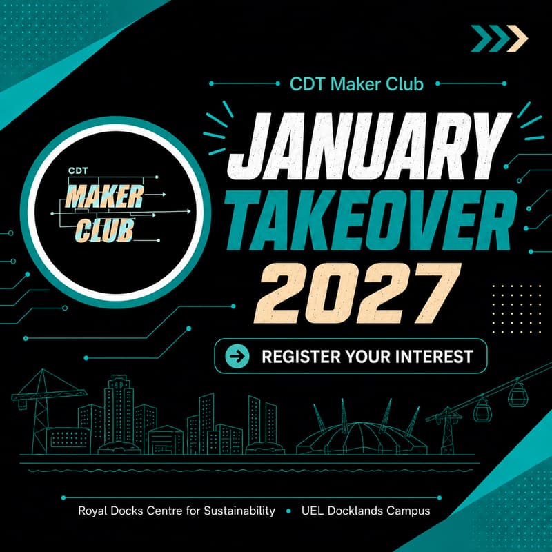 Cover Image for CDT Maker Club January Takeover