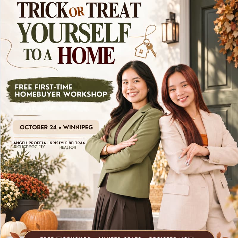 Cover Image for TRICK OR TREAT YOURSELF TO A HOME