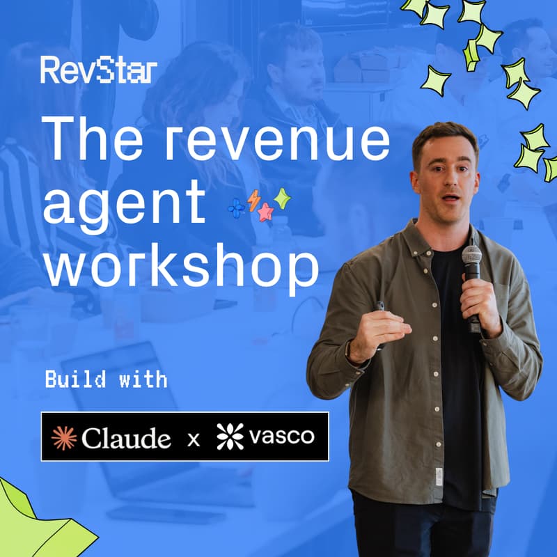 Cover Image for Build with Claude x Vasco: The revenue agent workshop