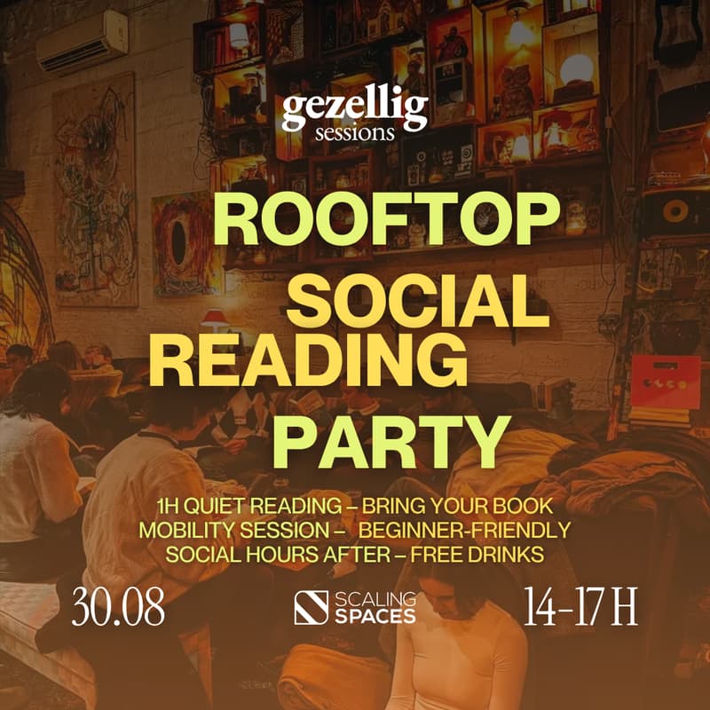 Cover Image for Rooftop Social Reading Party 📚