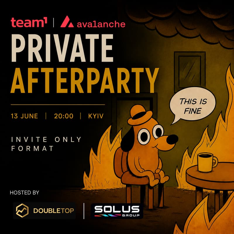 Cover Image for Private Afterparty | Team1 - SOLUS - 2TOP