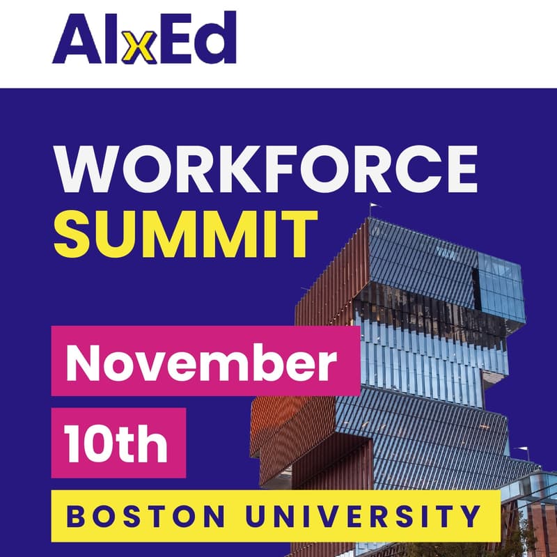 Cover Image for AIxEd Workforce Summit - by Boston University