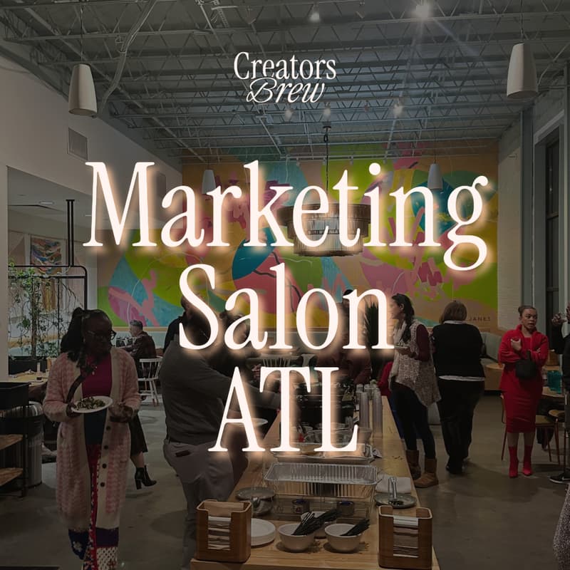 Cover Image for Creators Brew Marketers Salon