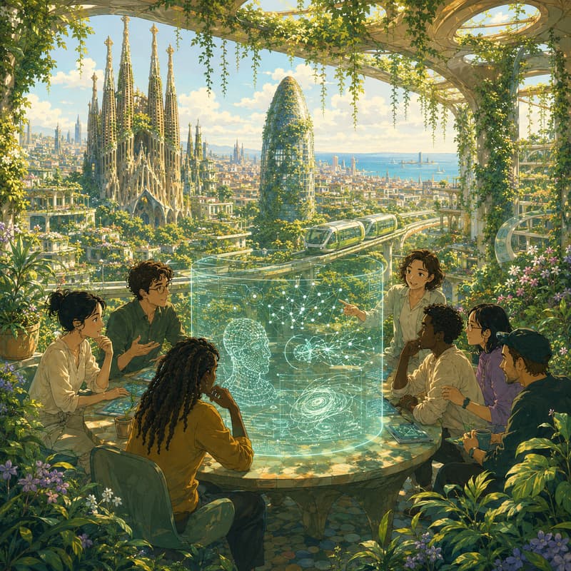 Cover Image for AI Socratic Barcelona - June
