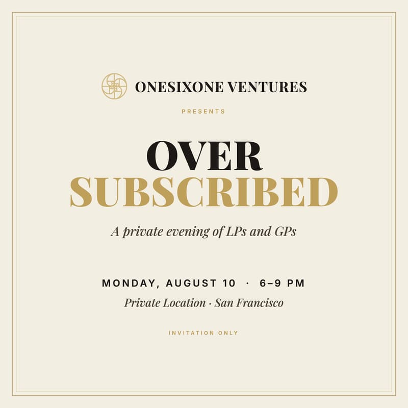 Cover Image for Oversubscribed: GP/LP Soiree