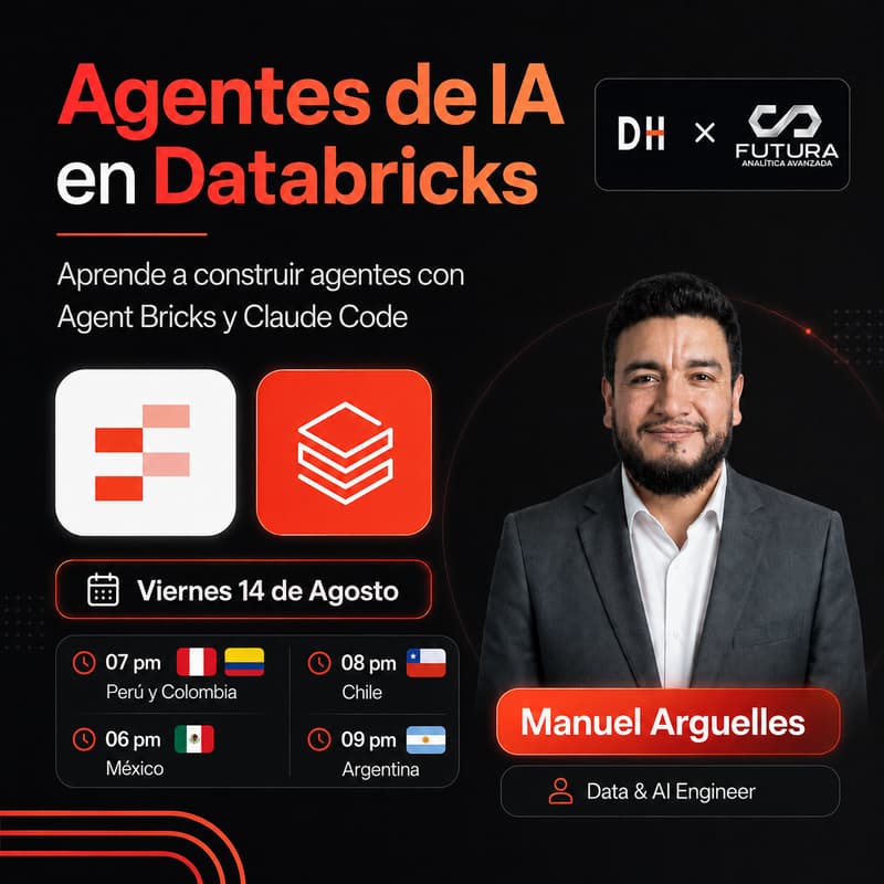 Cover Image for Construye agentes de IA en Databricks con Agent Bricks y Claude Code