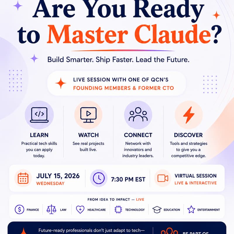 Cover Image for QCN Tech Masterclass