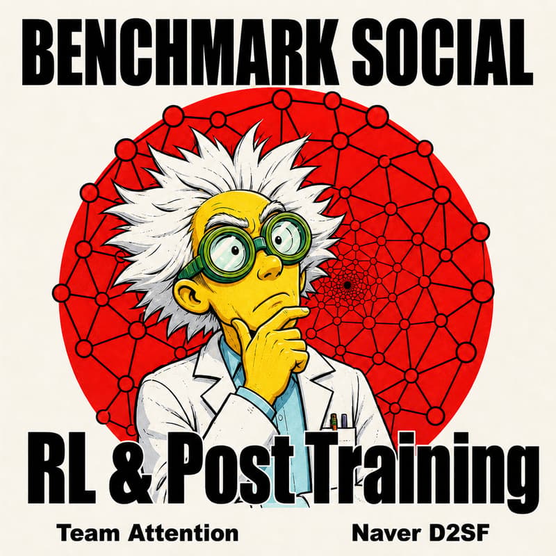 Cover Image for Benchmark Social 0.1: RL & Post Training