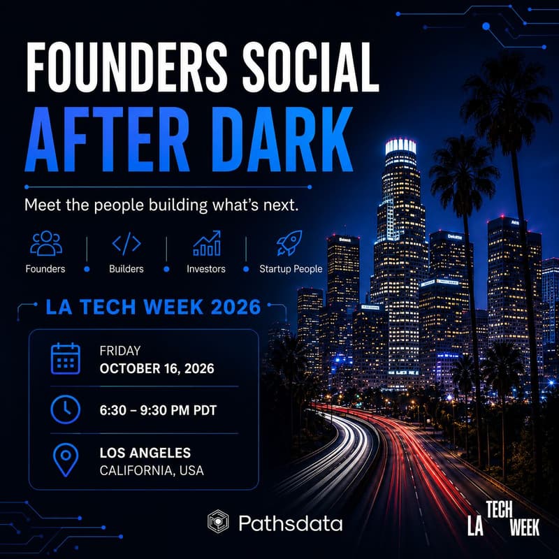 Cover Image for Founders Social After Dark - #LATechWeek