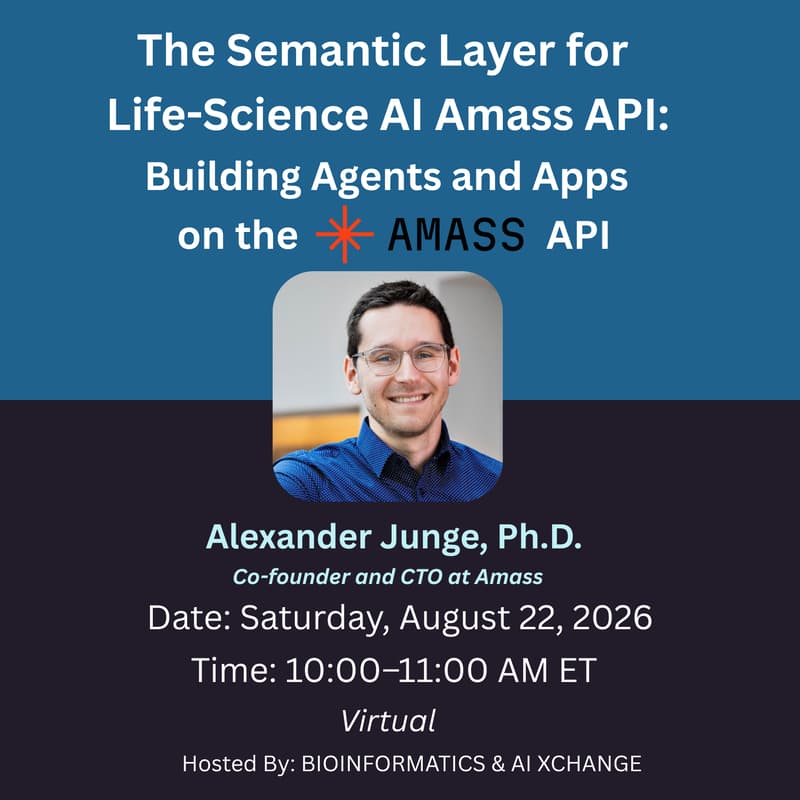 Cover Image for The Semantic Layer for Life-Science AI: Building Agents and Apps on the Amass API