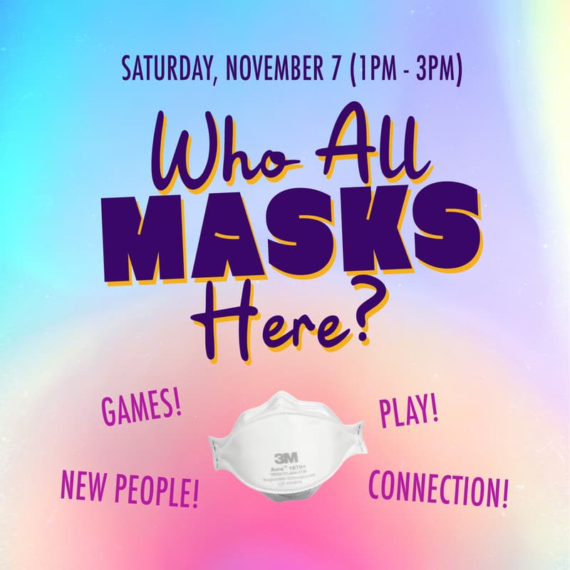 Cover Image for Who All Masks Here?