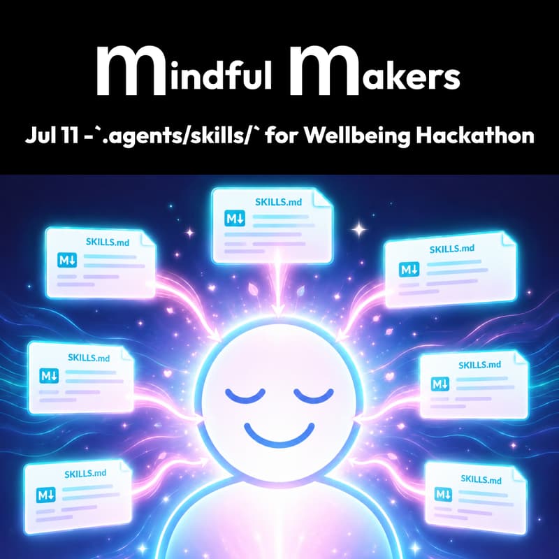 Cover Image for Mindful Makers Hack - `SKILLS.md`, Knowledge Curation for Wellbeing & Mindfulness