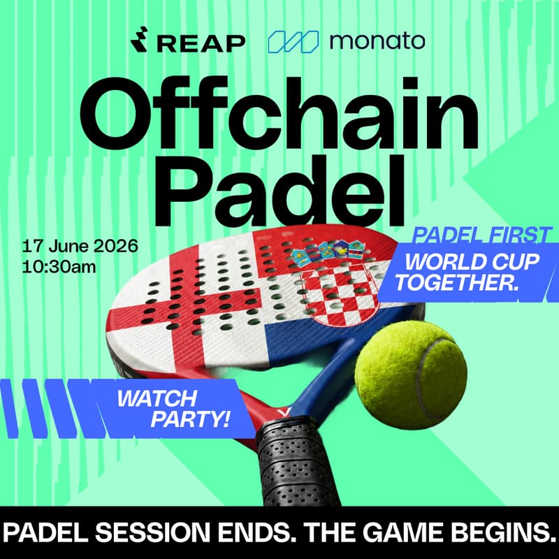 Cover Image for Offchain Padel x World Cup Watch Party by Reap & Monato