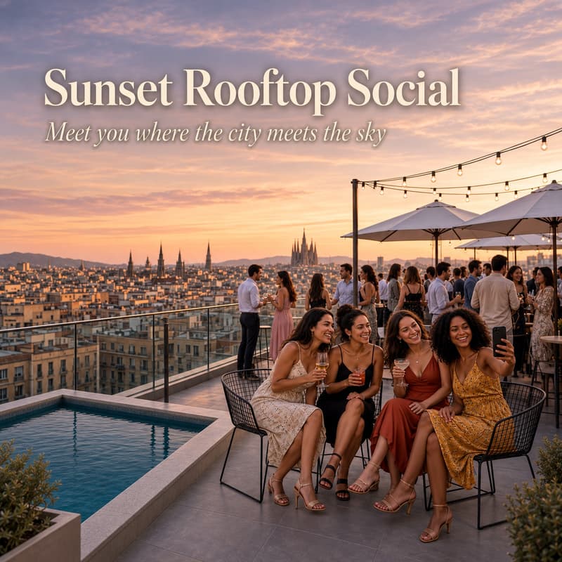 Cover Image for Sunset Rooftop Social