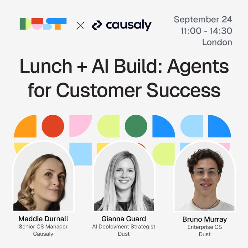 Cover Image for Lunch + AI Build: Agents for Customer Success