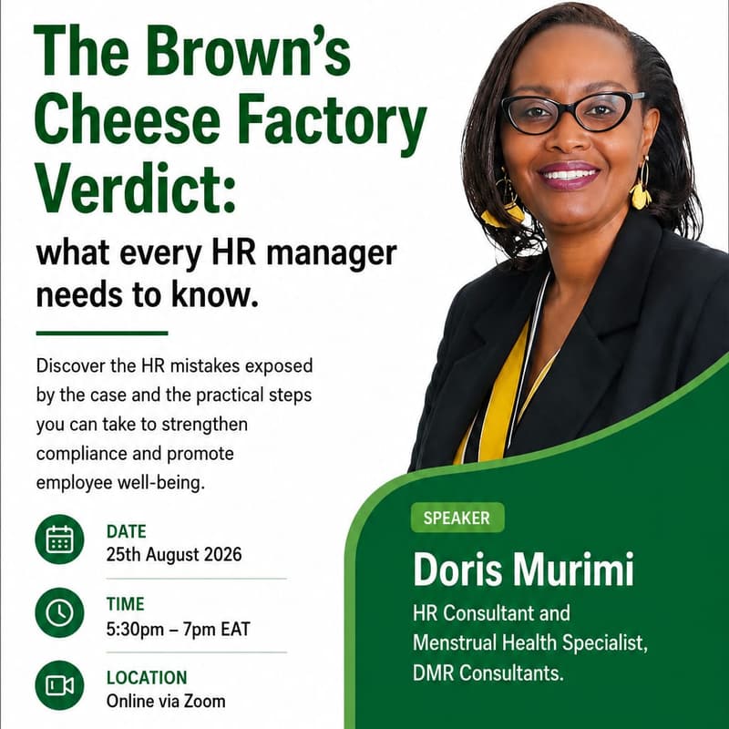 Cover Image for The Brown's Cheese Factory Verdict: HR Webinar Series