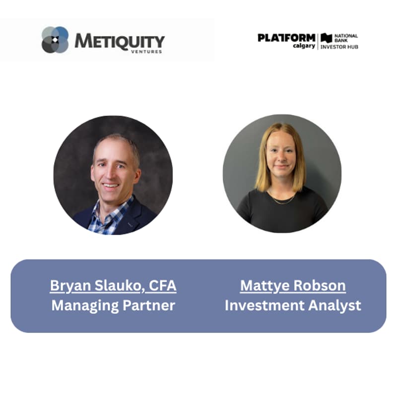 Cover Image for Platform Calgary x Metiquity Ventures : Investor Office Hours