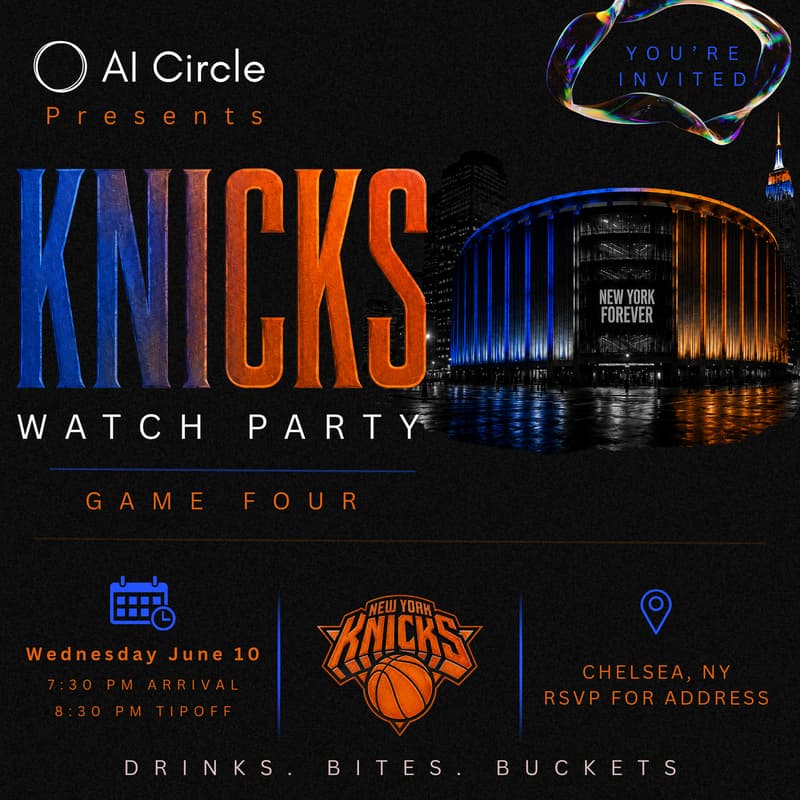 Cover Image for AI Circle Presents: Knicks Game Four Watch Party
