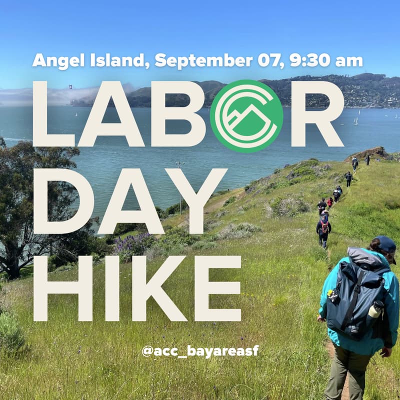 Cover Image for Labor Day Hike in Angel Island!