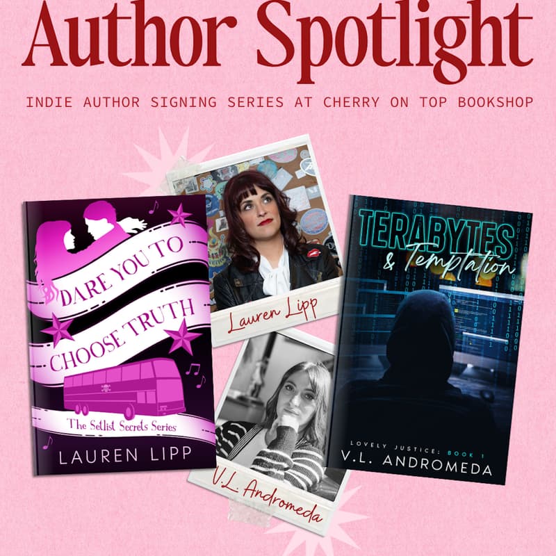 Cover Image for Author Spotlight with Lauren Lipp & V.L. Andromeda