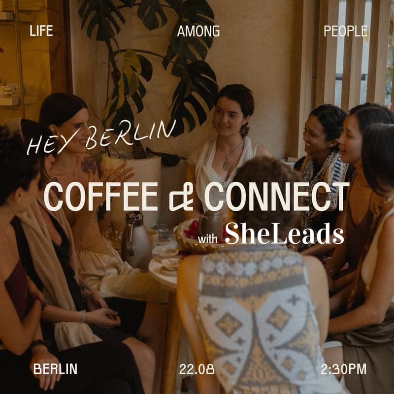 Cover Image for SheConnects: SheLeads Community Event – Coffee&Connect x LAP Coffee (Berlin)