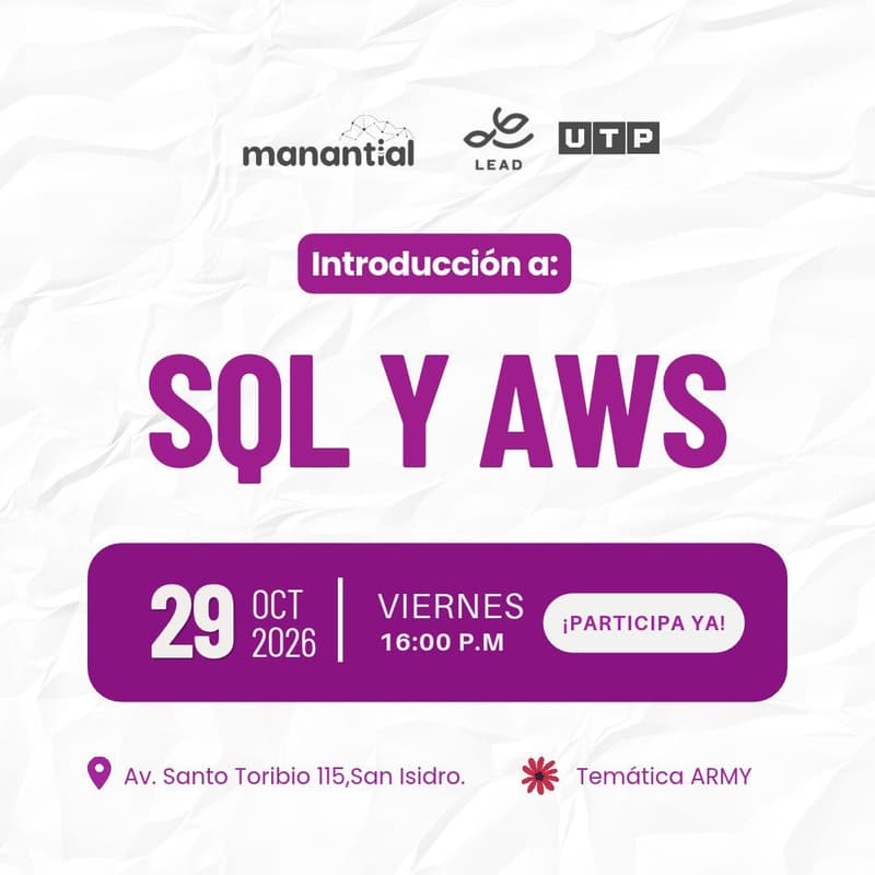 Cover Image for Del dato a la nube: Introducción a SQL y AWS